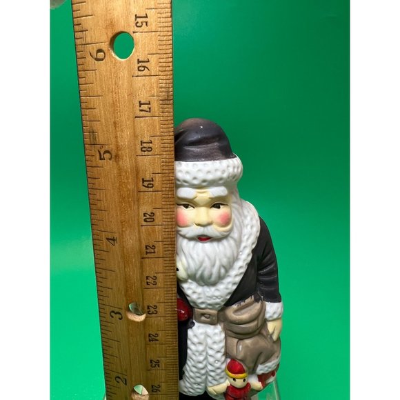 Hand Painted Around the World Santa England 1905 Porcelain Heilig Meyers 5" - Picture 8 of 8